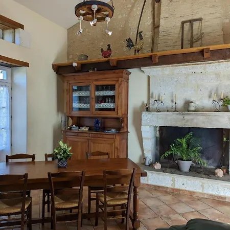 Vakantiehuis De Charme Avec Jardin, Proche D'aubeterre-sur-dronne, Pour 6 Pers., Cheminee, Wifi, Equipements Bebe - Fr-1-653-116 Bellon